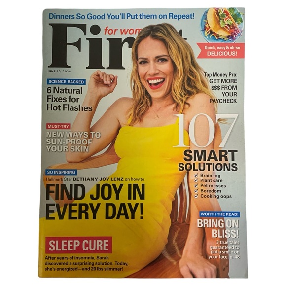 Lot Of 3 First For Women Magazines Mixed Dates - Picture 9 of 13